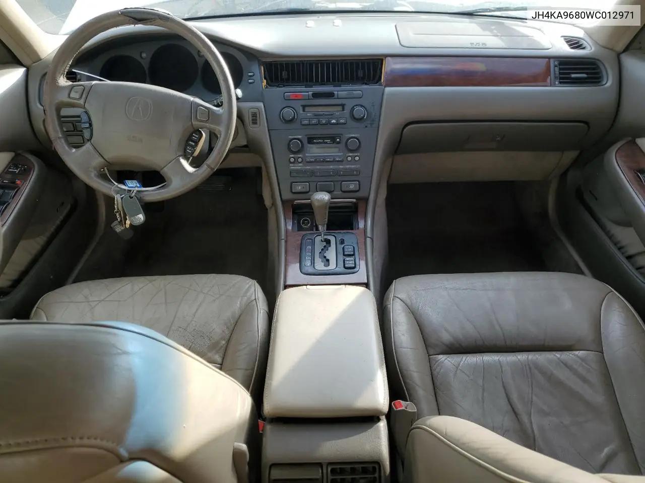 1998 Acura 3.5Rl Se VIN: JH4KA9680WC012971 Lot: 91328855