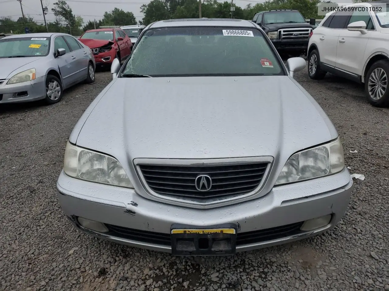 2000 Acura 3.5Rl VIN: JH4KA9659YC011052 Lot: 45916386