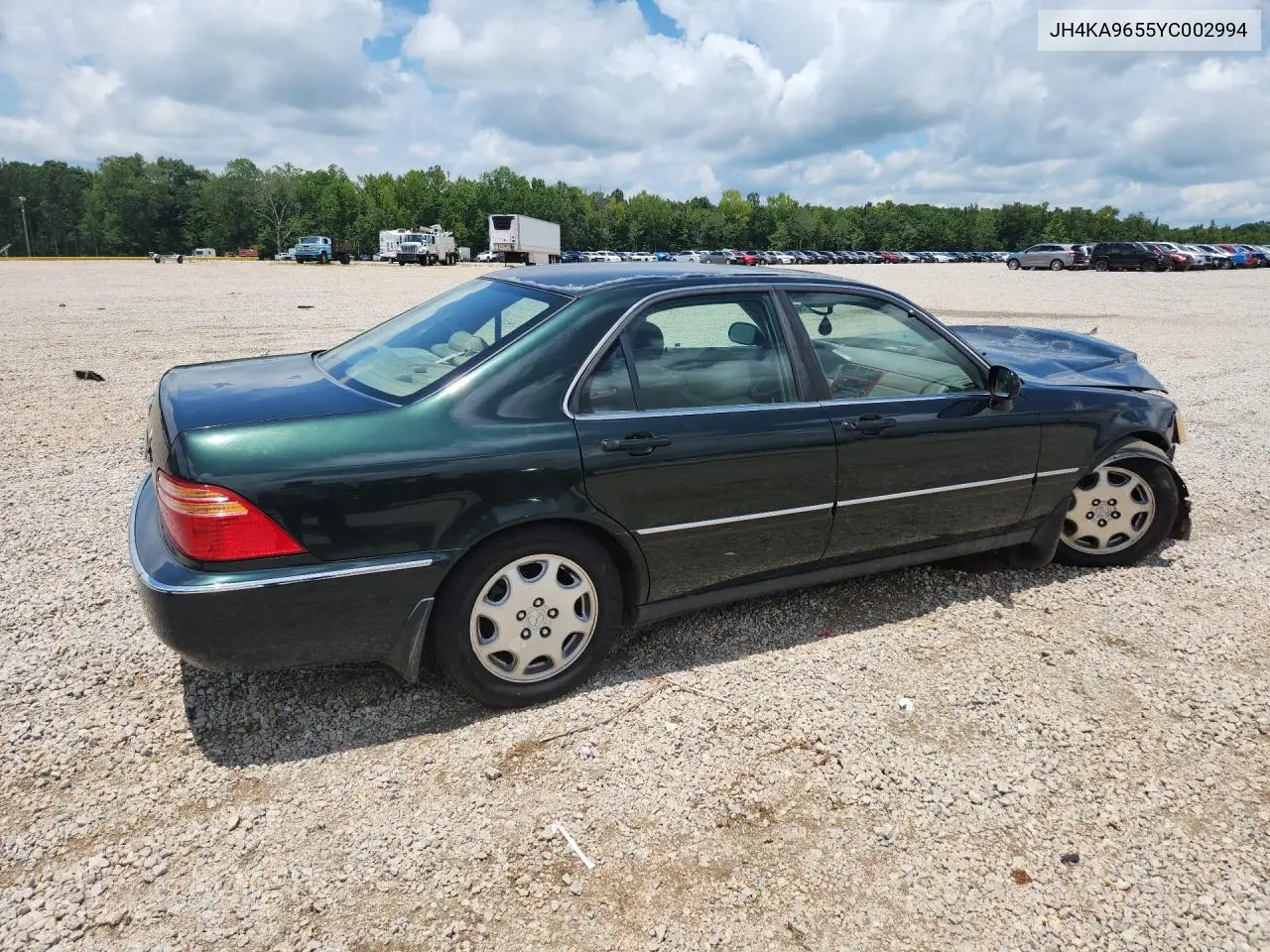 2000 Acura 3.5Rl VIN: JH4KA9655YC002994 Lot: 60915156