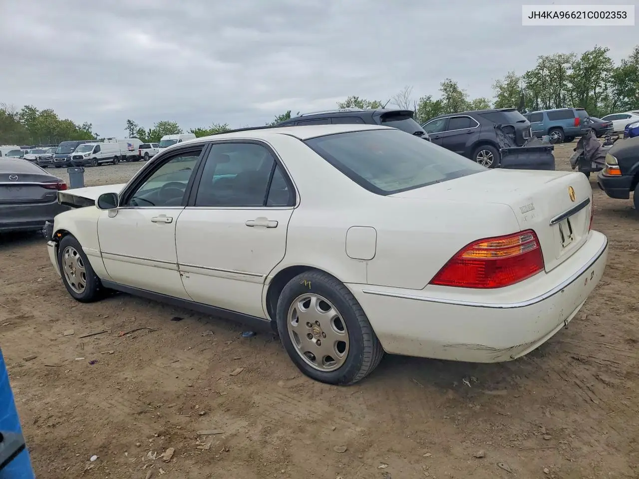 2001 Acura 3.5Rl VIN: JH4KA96621C002353 Lot: 51542796