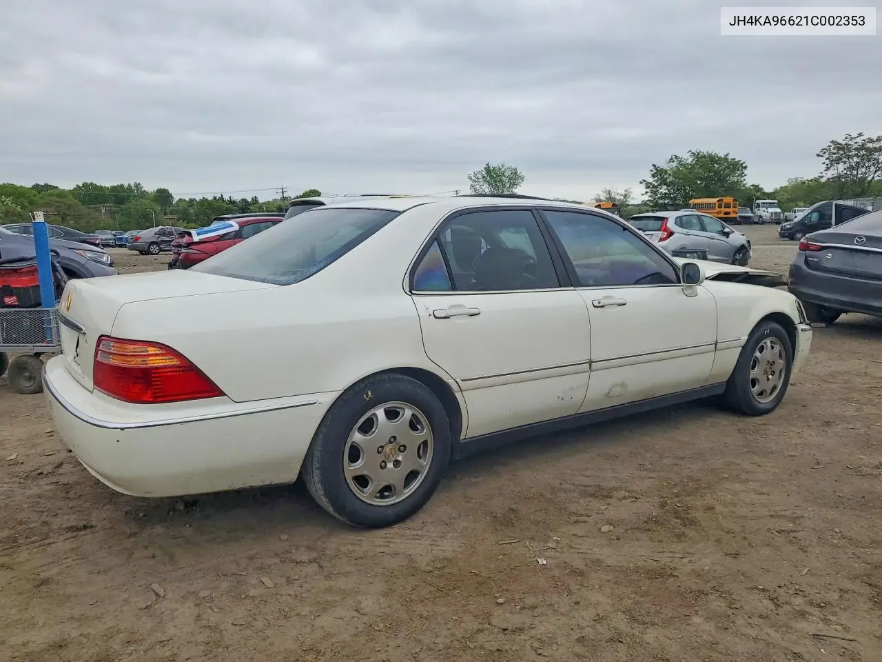 2001 Acura 3.5Rl VIN: JH4KA96621C002353 Lot: 51542796