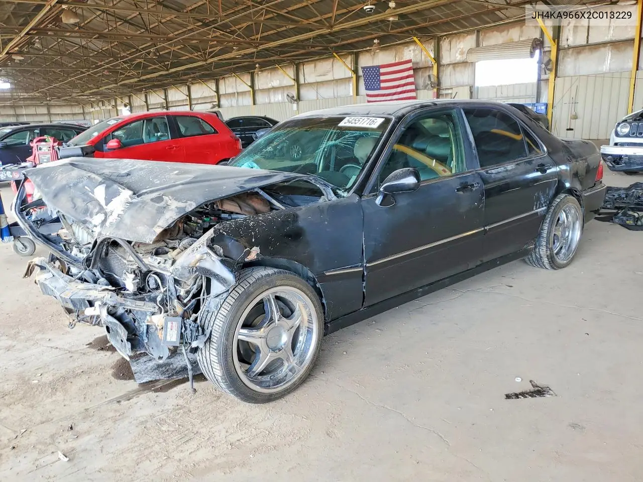 2002 Acura 3.5Rl VIN: JH4KA966X2C013229 Lot: 54551716