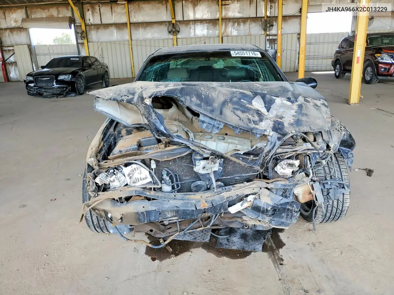 2002 Acura 3.5Rl VIN: JH4KA966X2C013229 Lot: 54551716