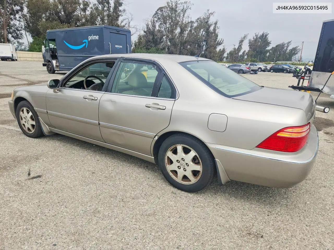 2002 Acura 3.5Rl VIN: JH4KA96592C015495 Lot: 55938236