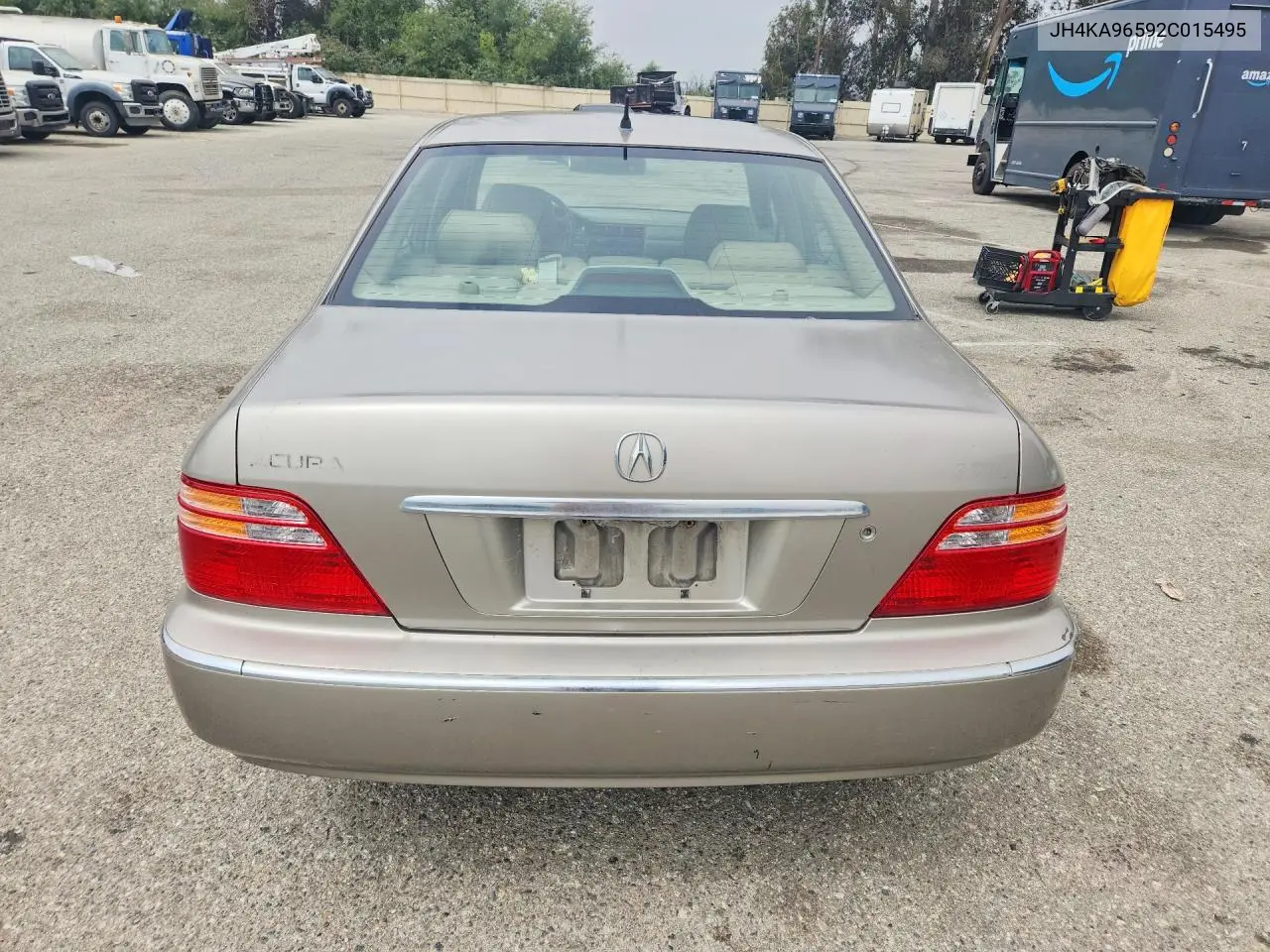 2002 Acura 3.5Rl VIN: JH4KA96592C015495 Lot: 55938236