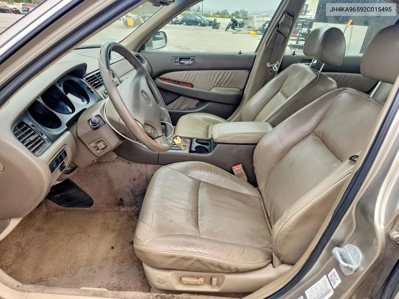 2002 Acura 3.5Rl VIN: JH4KA96592C015495 Lot: 55938236