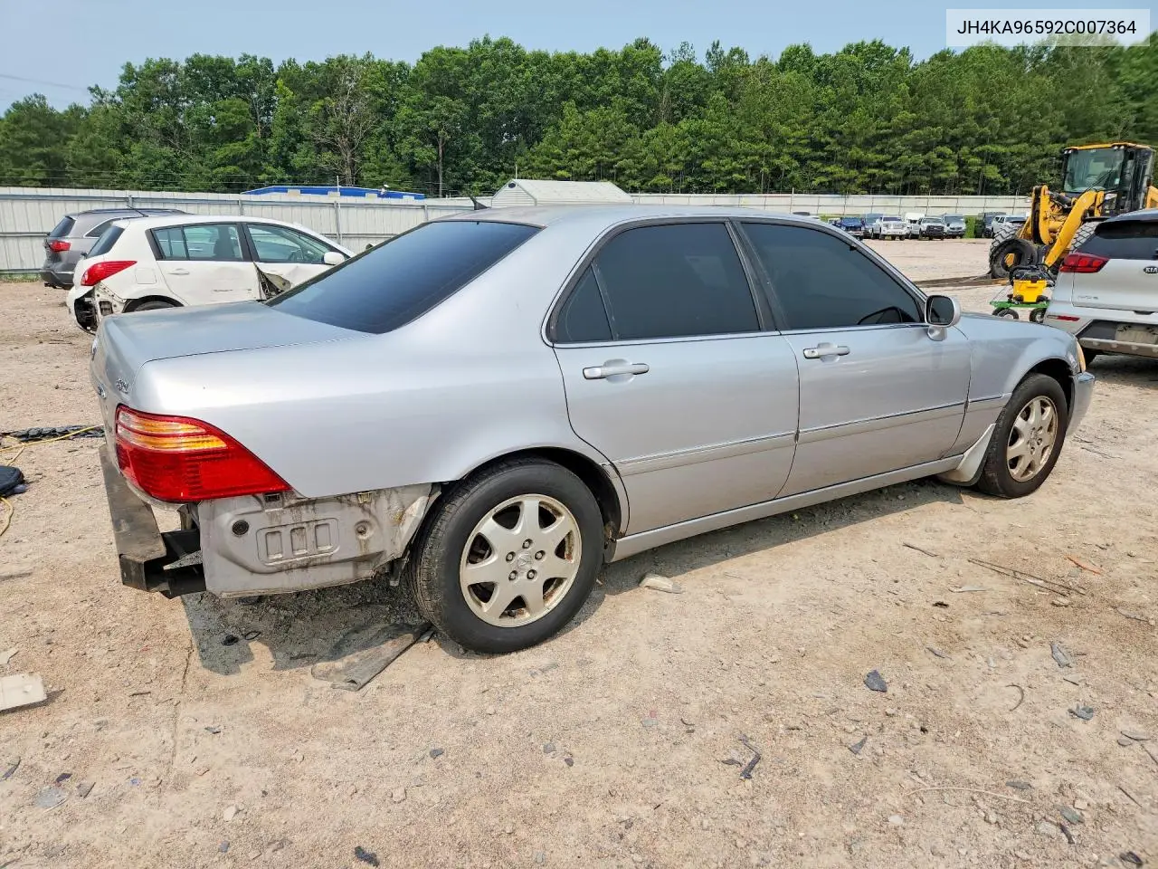 2002 Acura 3.5Rl VIN: JH4KA96592C007364 Lot: 61034926