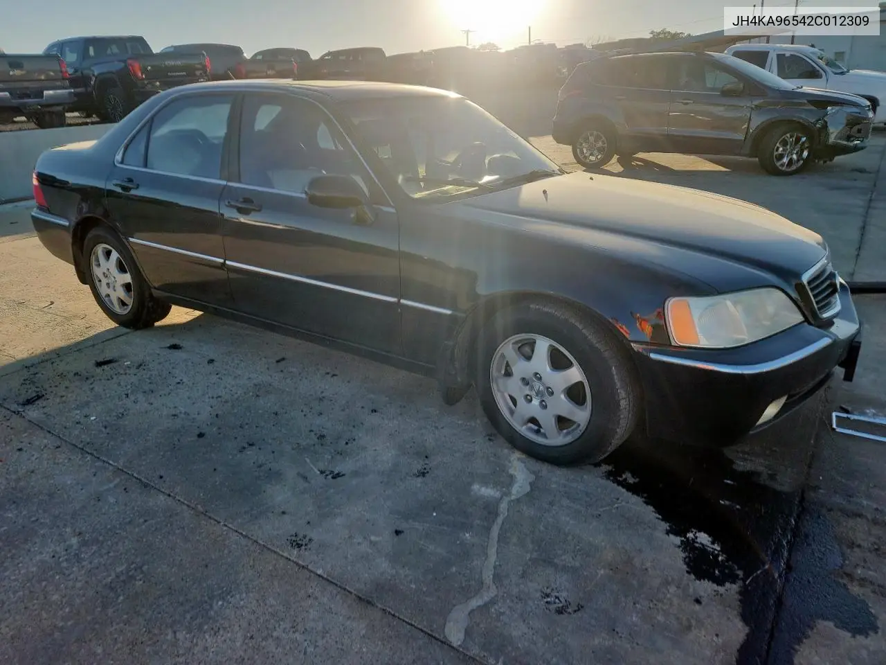 2002 Acura 3.5Rl VIN: JH4KA96542C012309 Lot: 92191095