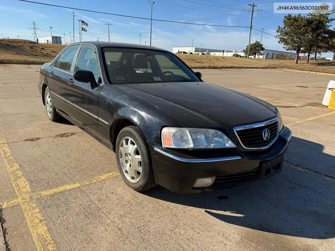2003 Acura 3.5Rl VIN: JH4KA96563C001992 Lot: 56771886