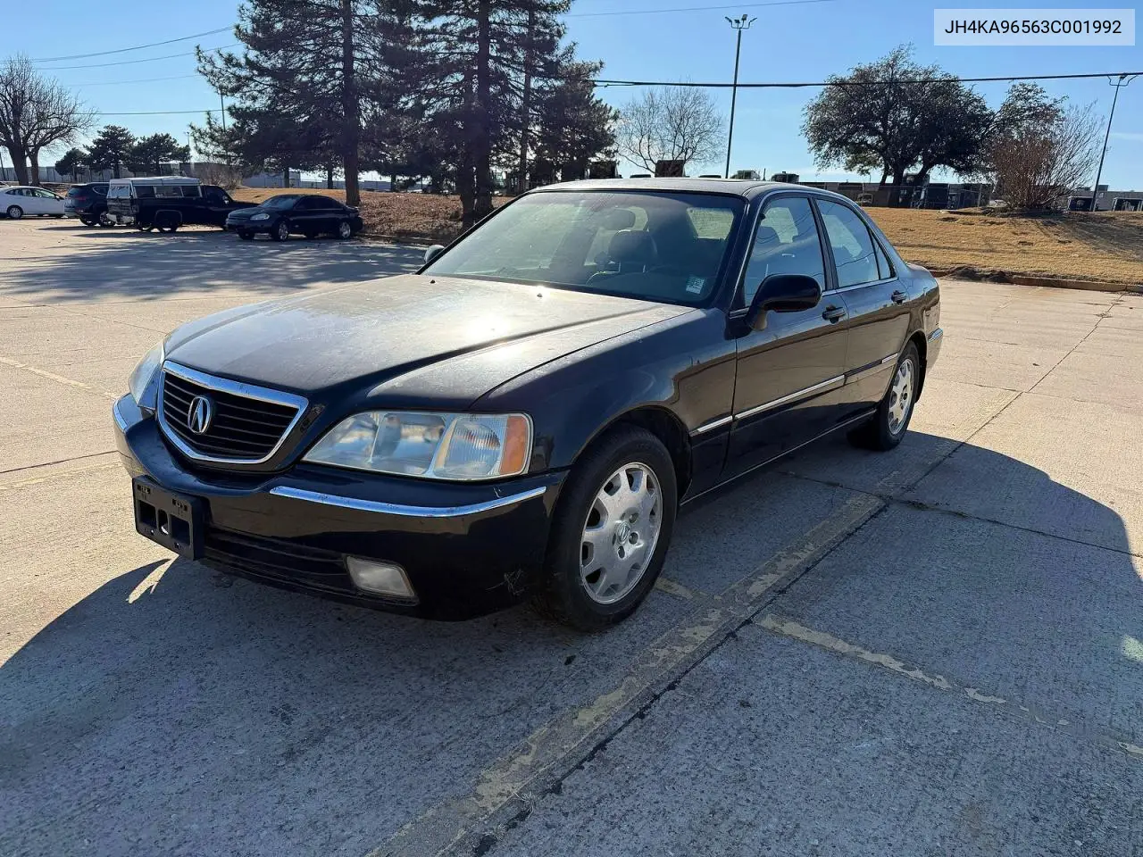 2003 Acura 3.5Rl VIN: JH4KA96563C001992 Lot: 56771886