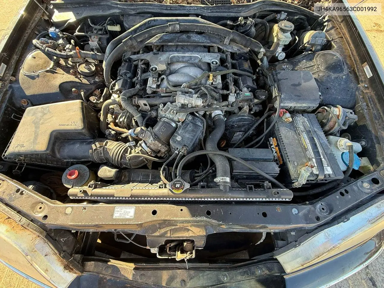 2003 Acura 3.5Rl VIN: JH4KA96563C001992 Lot: 56771886