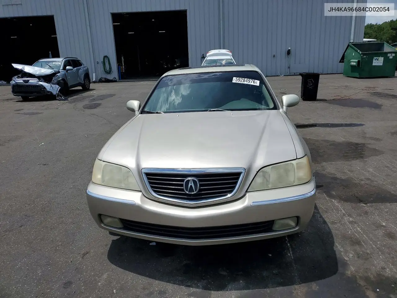 2004 Acura 3.5Rl VIN: JH4KA96684C002054 Lot: 59284976