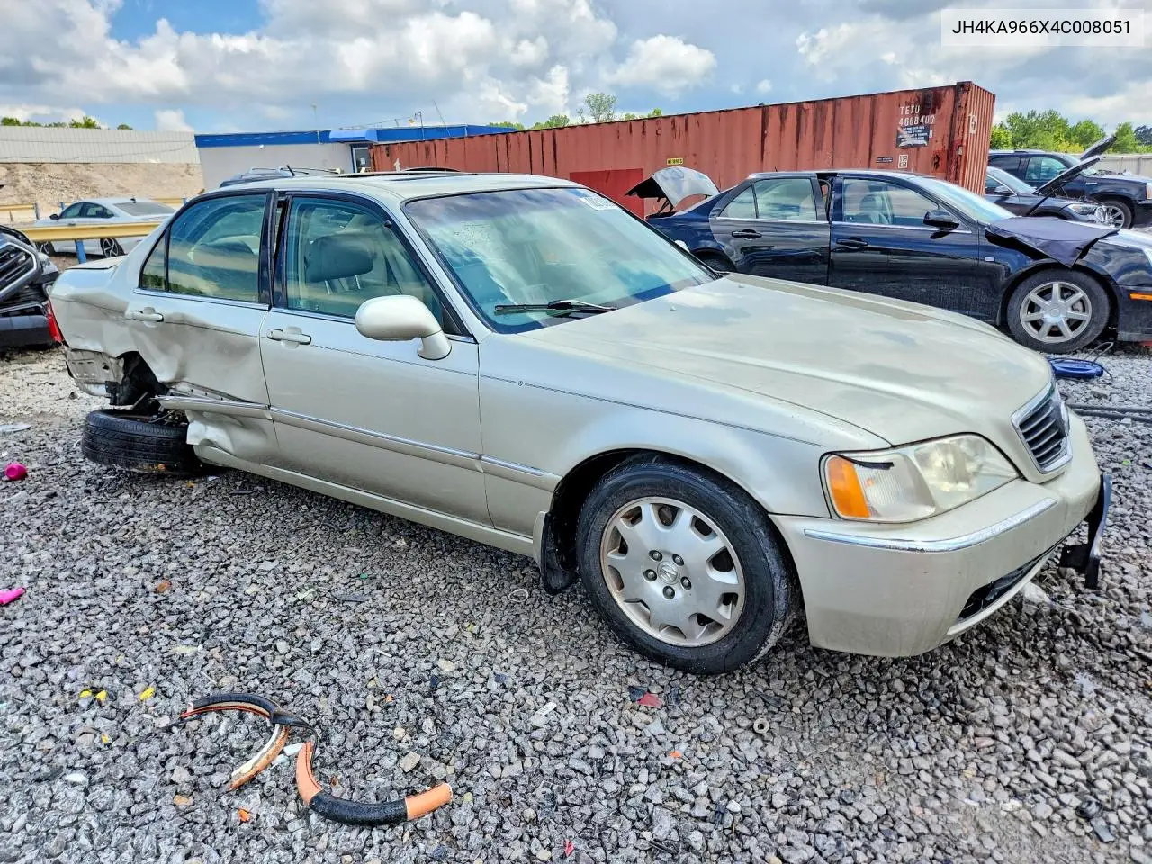2004 Acura 3.5Rl VIN: JH4KA966X4C008051 Lot: 60213906