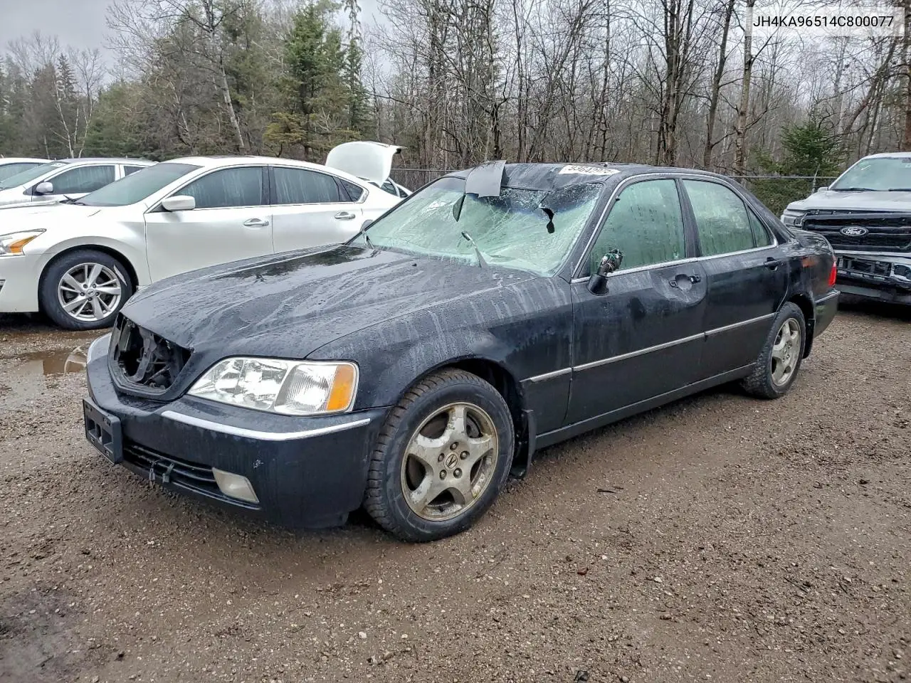 2004 Acura 3.5Rl 4Dr VIN: JH4KA96514C800077 Lot: 93642975