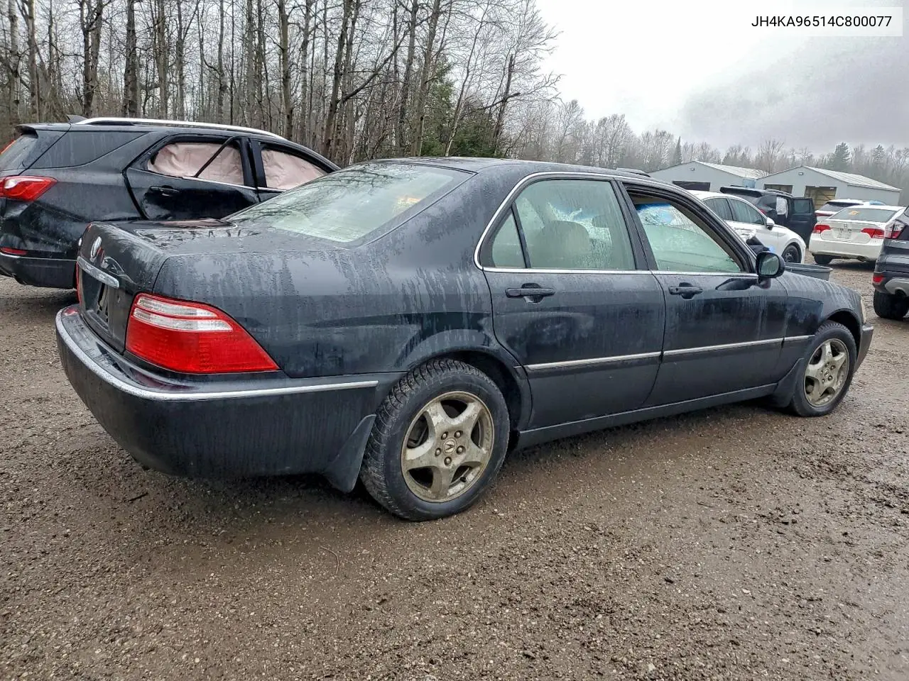 2004 Acura 3.5Rl 4Dr VIN: JH4KA96514C800077 Lot: 93642975