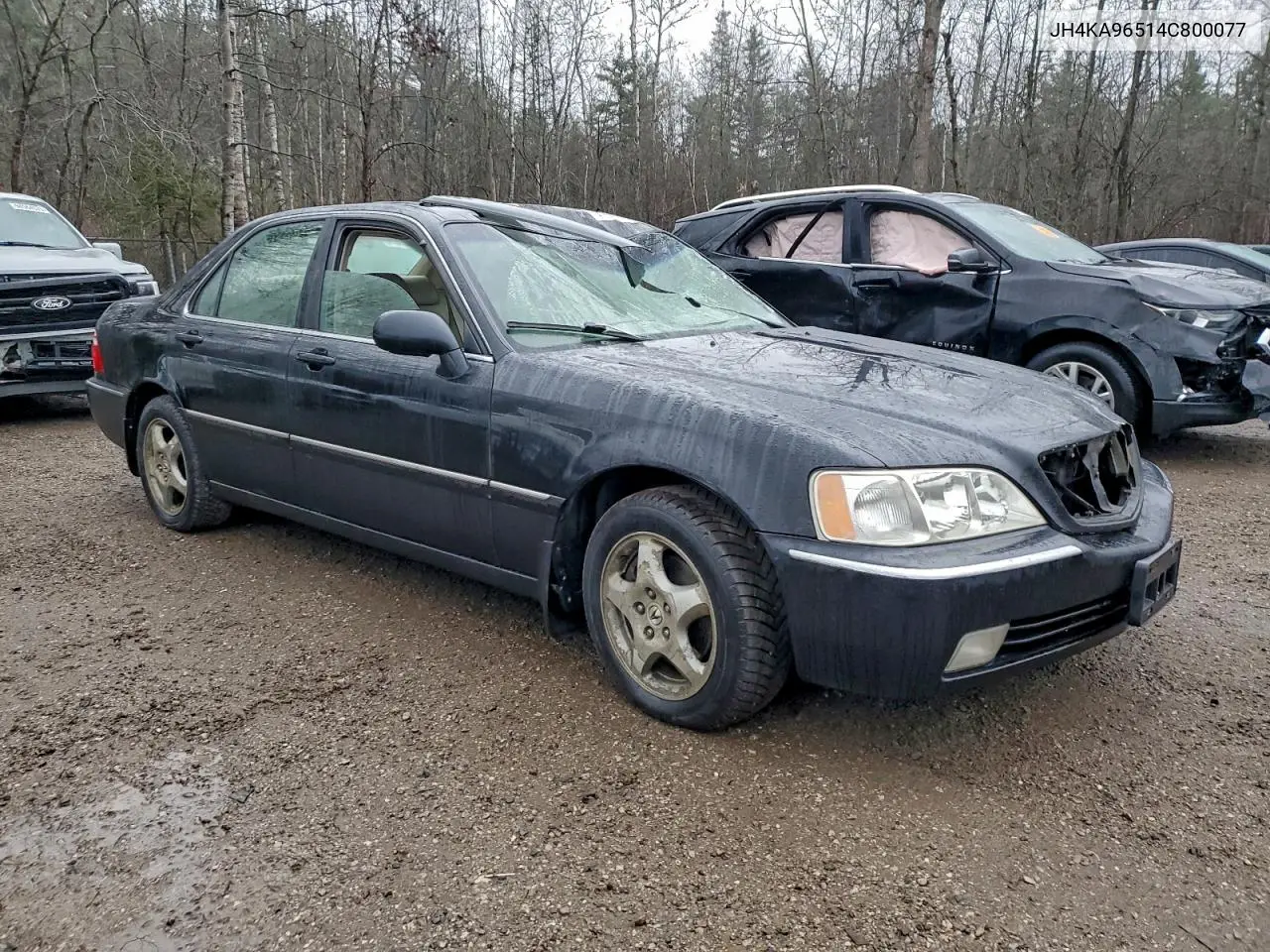 2004 Acura 3.5Rl 4Dr VIN: JH4KA96514C800077 Lot: 93642975