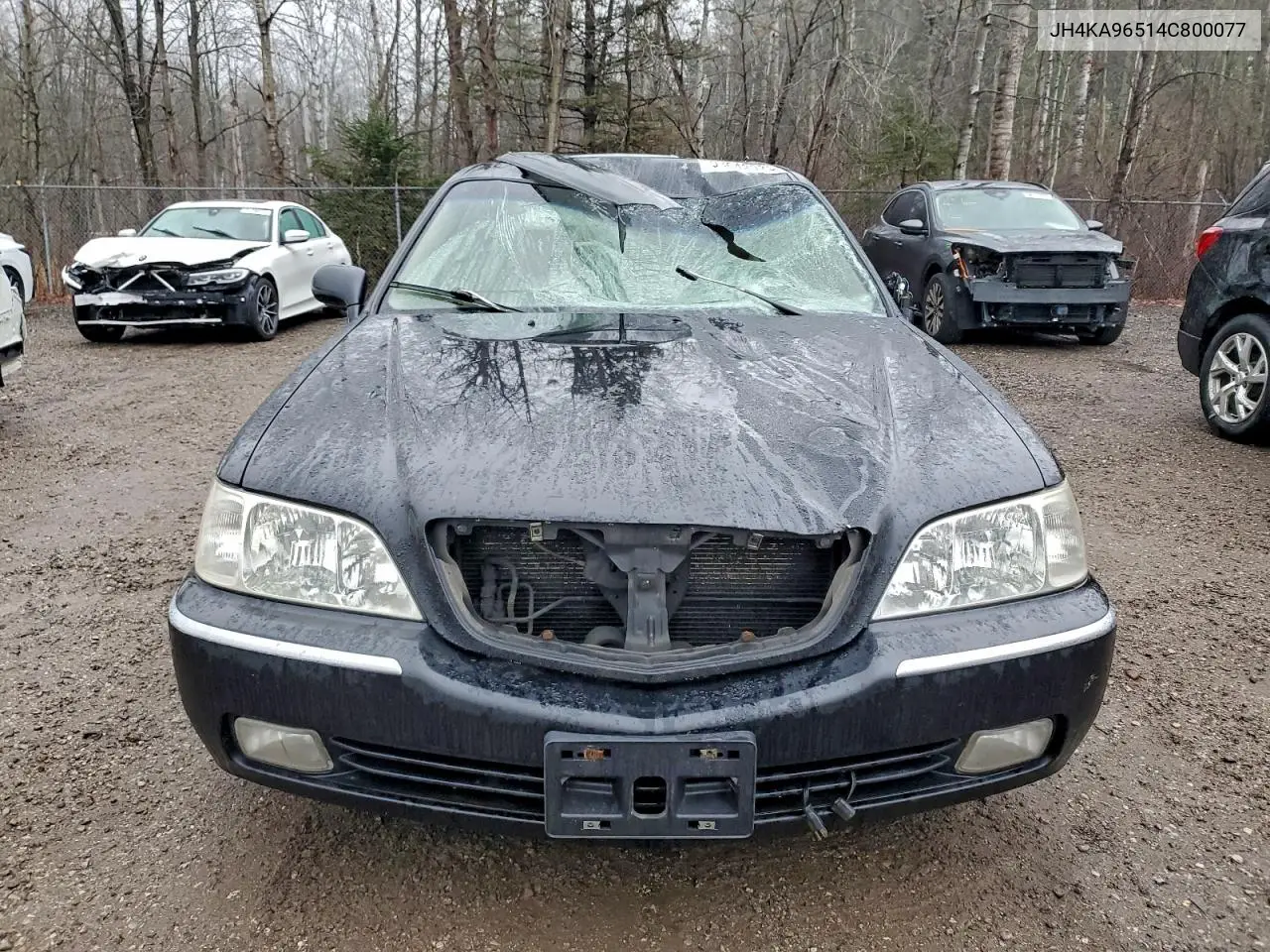 2004 Acura 3.5Rl 4Dr VIN: JH4KA96514C800077 Lot: 93642975