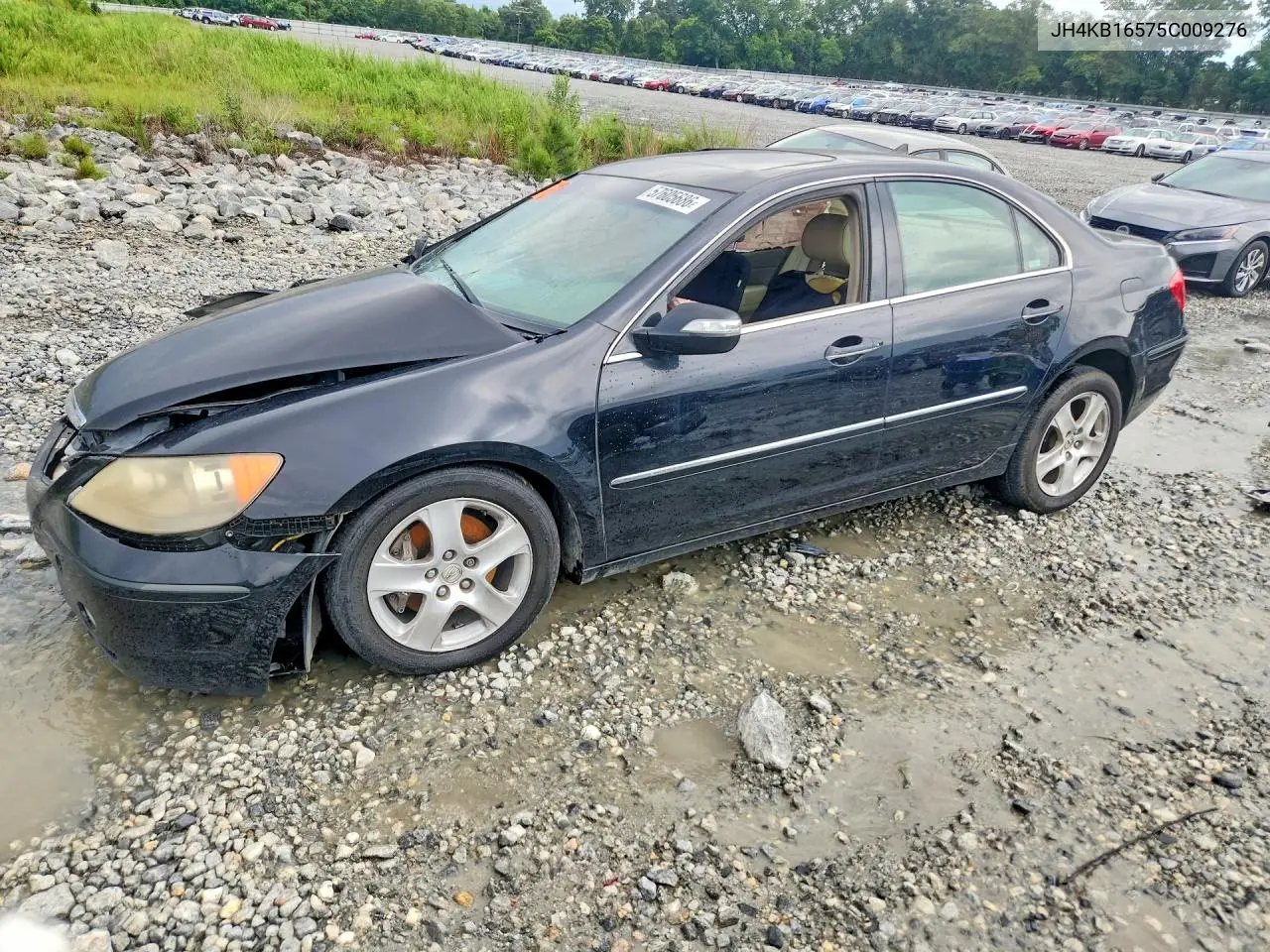 2005 Acura Rl VIN: JH4KB16575C009276 Lot: 57605686
