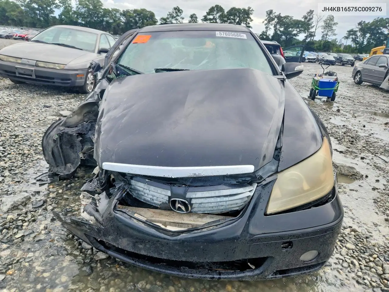 2005 Acura Rl VIN: JH4KB16575C009276 Lot: 57605686