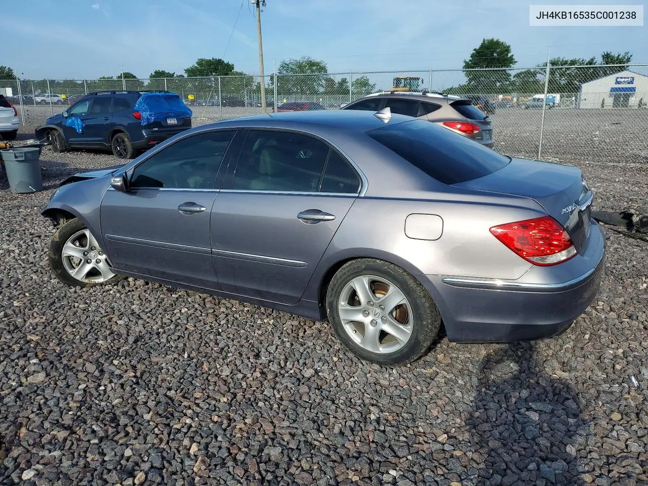 2005 Acura Rl VIN: JH4KB16535C001238 Lot: 59958866