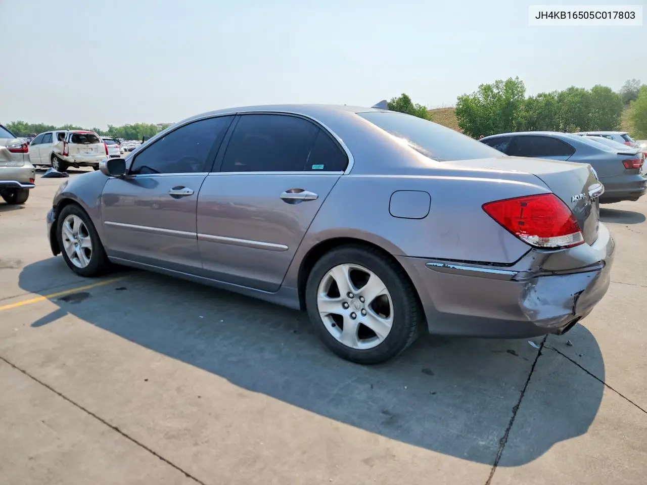 2005 Acura Rl VIN: JH4KB16505C017803 Lot: 60170906
