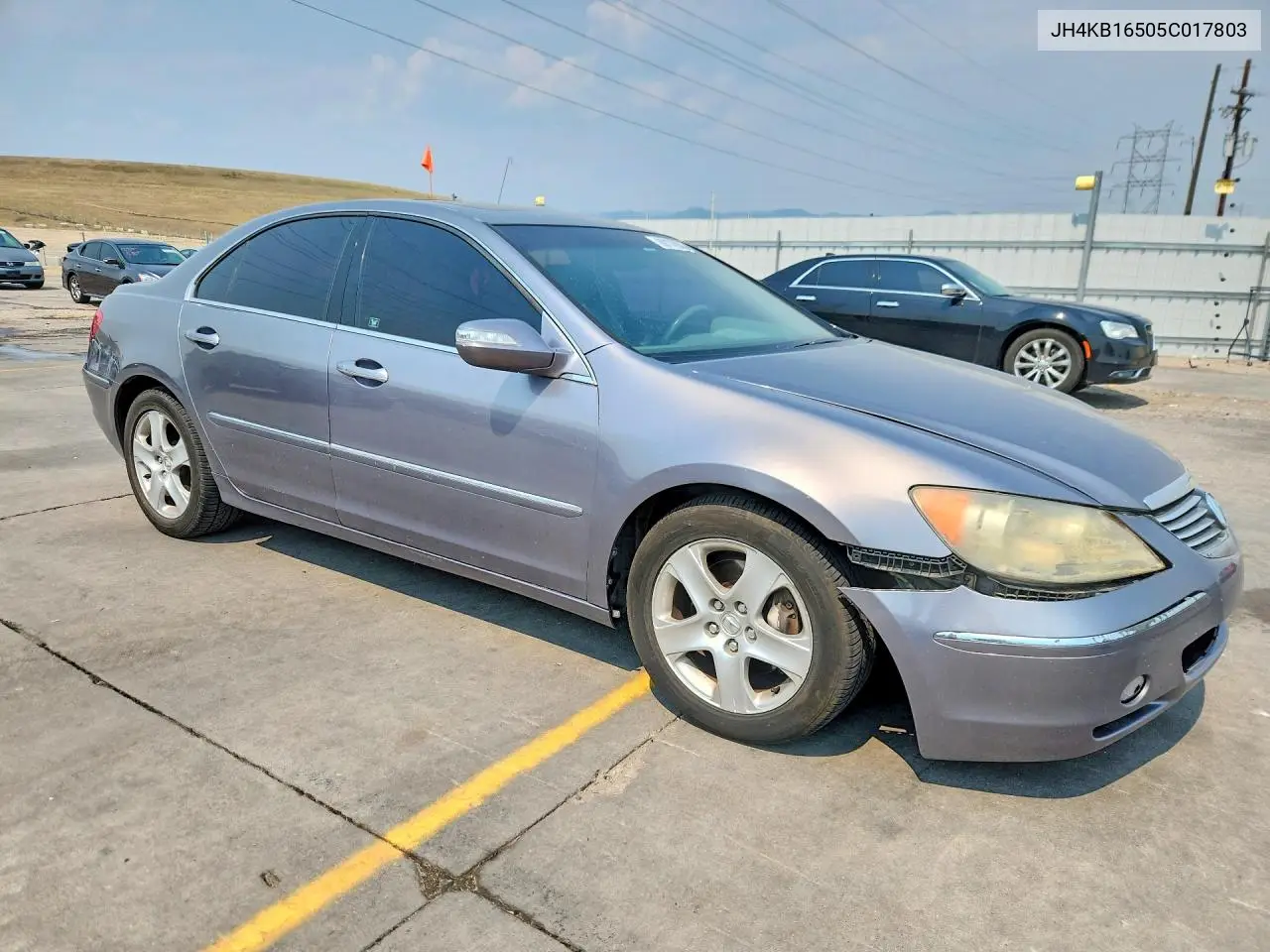 2005 Acura Rl VIN: JH4KB16505C017803 Lot: 60170906