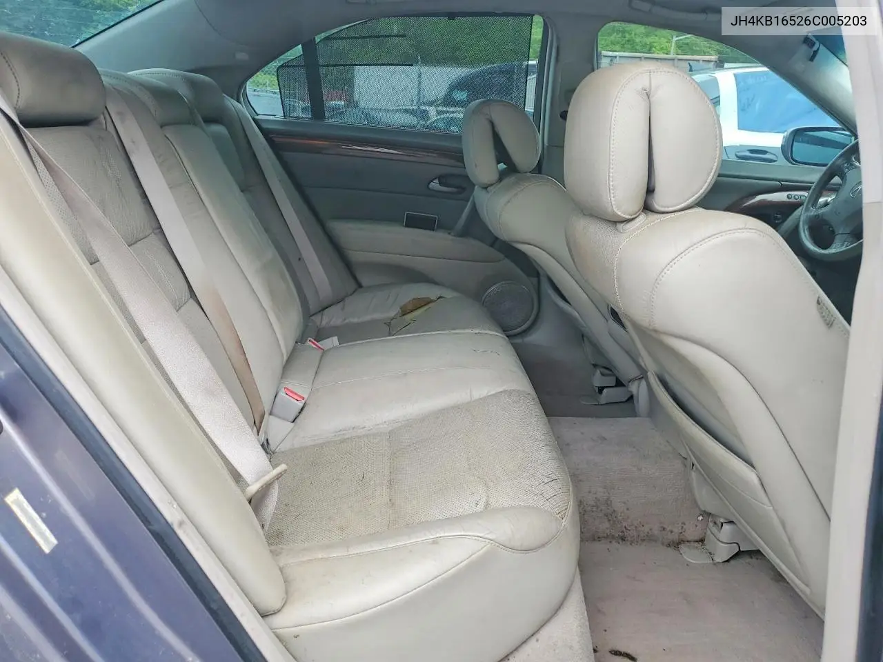 2006 Acura Rl VIN: JH4KB16526C005203 Lot: 50933956