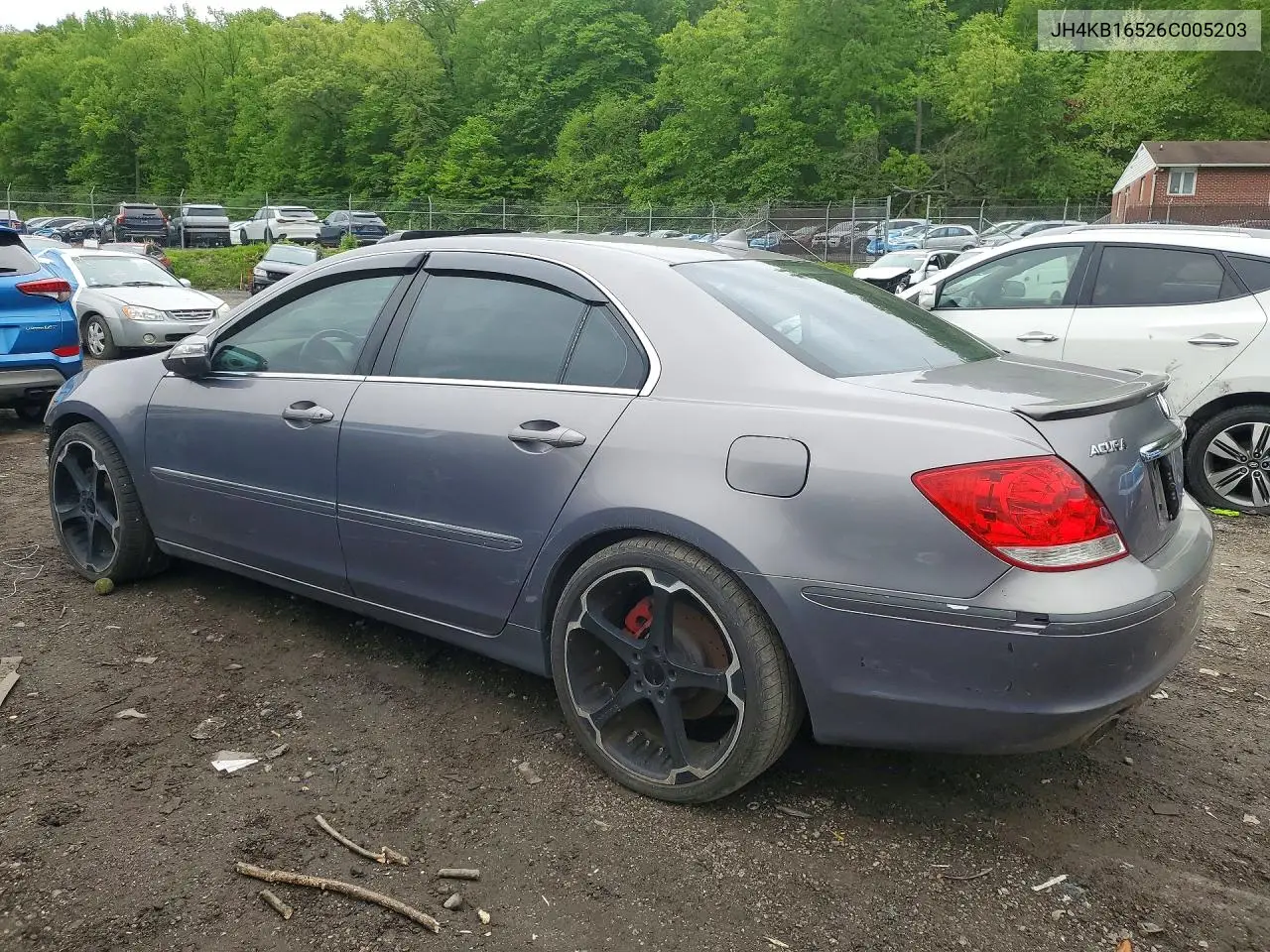 2006 Acura Rl VIN: JH4KB16526C005203 Lot: 50933956