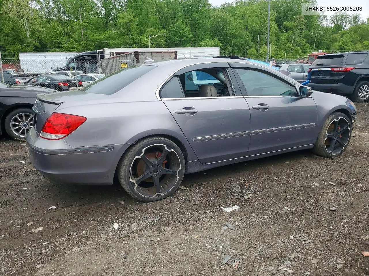 2006 Acura Rl VIN: JH4KB16526C005203 Lot: 50933956