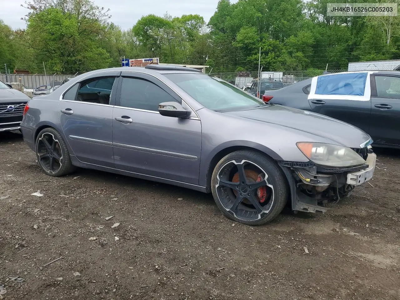 2006 Acura Rl VIN: JH4KB16526C005203 Lot: 50933956