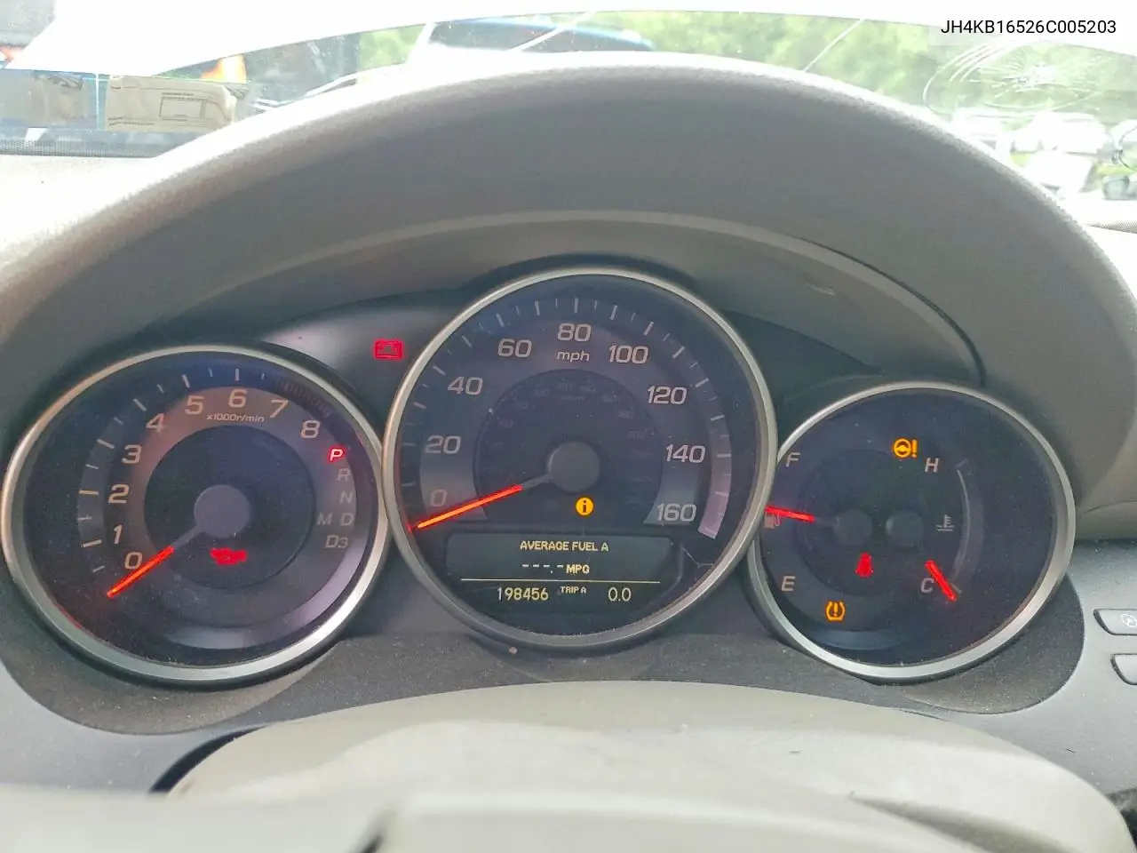 2006 Acura Rl VIN: JH4KB16526C005203 Lot: 50933956