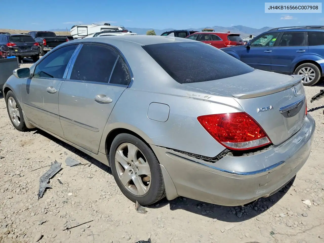 2006 Acura Rl VIN: JH4KB16566C007908 Lot: 53780826