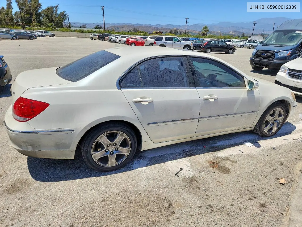 2006 Acura Rl VIN: JH4KB16596C012309 Lot: 55552526