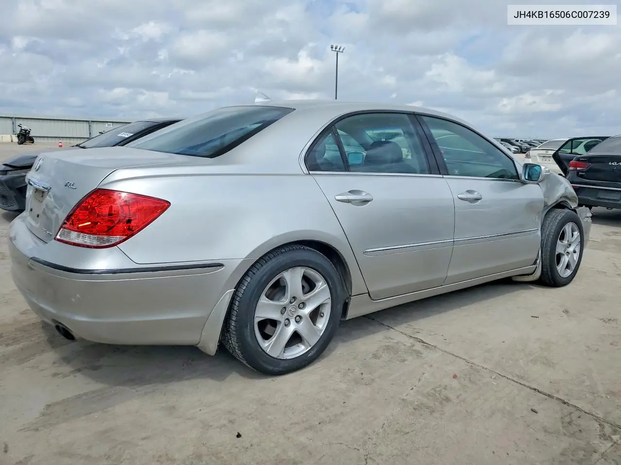2006 Acura Rl VIN: JH4KB16506C007239 Lot: 56322276
