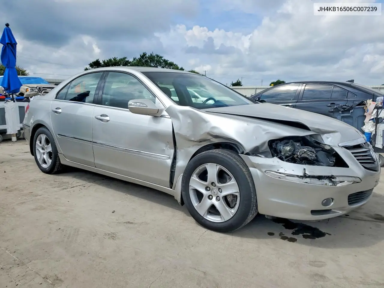 2006 Acura Rl VIN: JH4KB16506C007239 Lot: 56322276