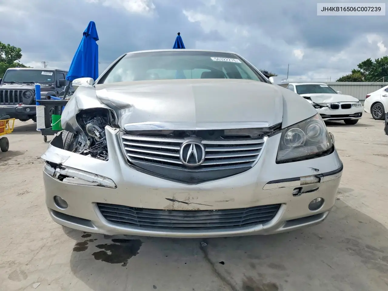 2006 Acura Rl VIN: JH4KB16506C007239 Lot: 56322276