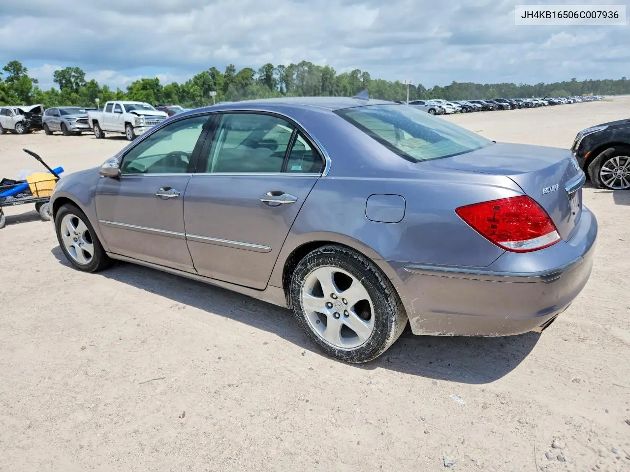 2006 Acura Rl VIN: JH4KB16506C007936 Lot: 57144836