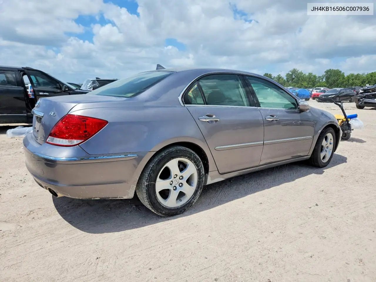 2006 Acura Rl VIN: JH4KB16506C007936 Lot: 57144836