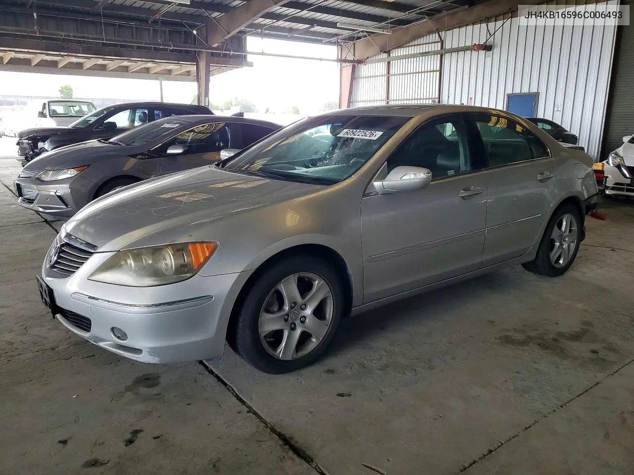 2006 Acura Rl VIN: JH4KB16596C006493 Lot: 60922526