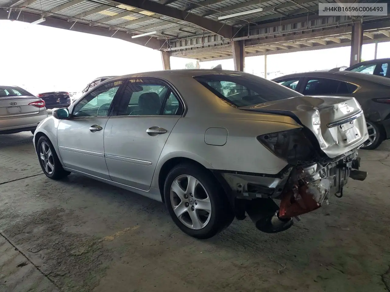 2006 Acura Rl VIN: JH4KB16596C006493 Lot: 60922526