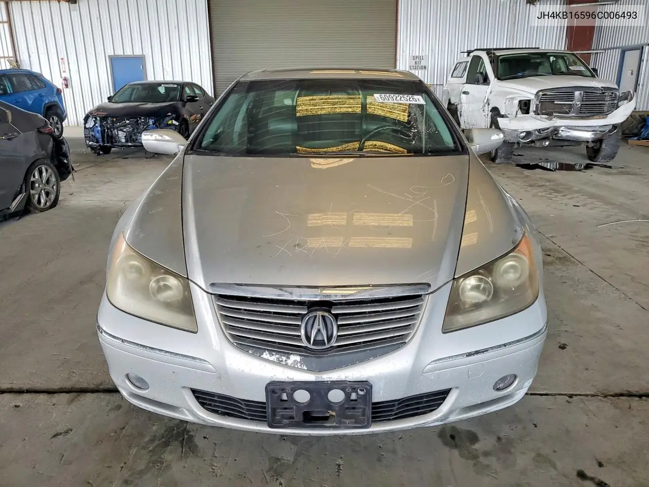 2006 Acura Rl VIN: JH4KB16596C006493 Lot: 60922526