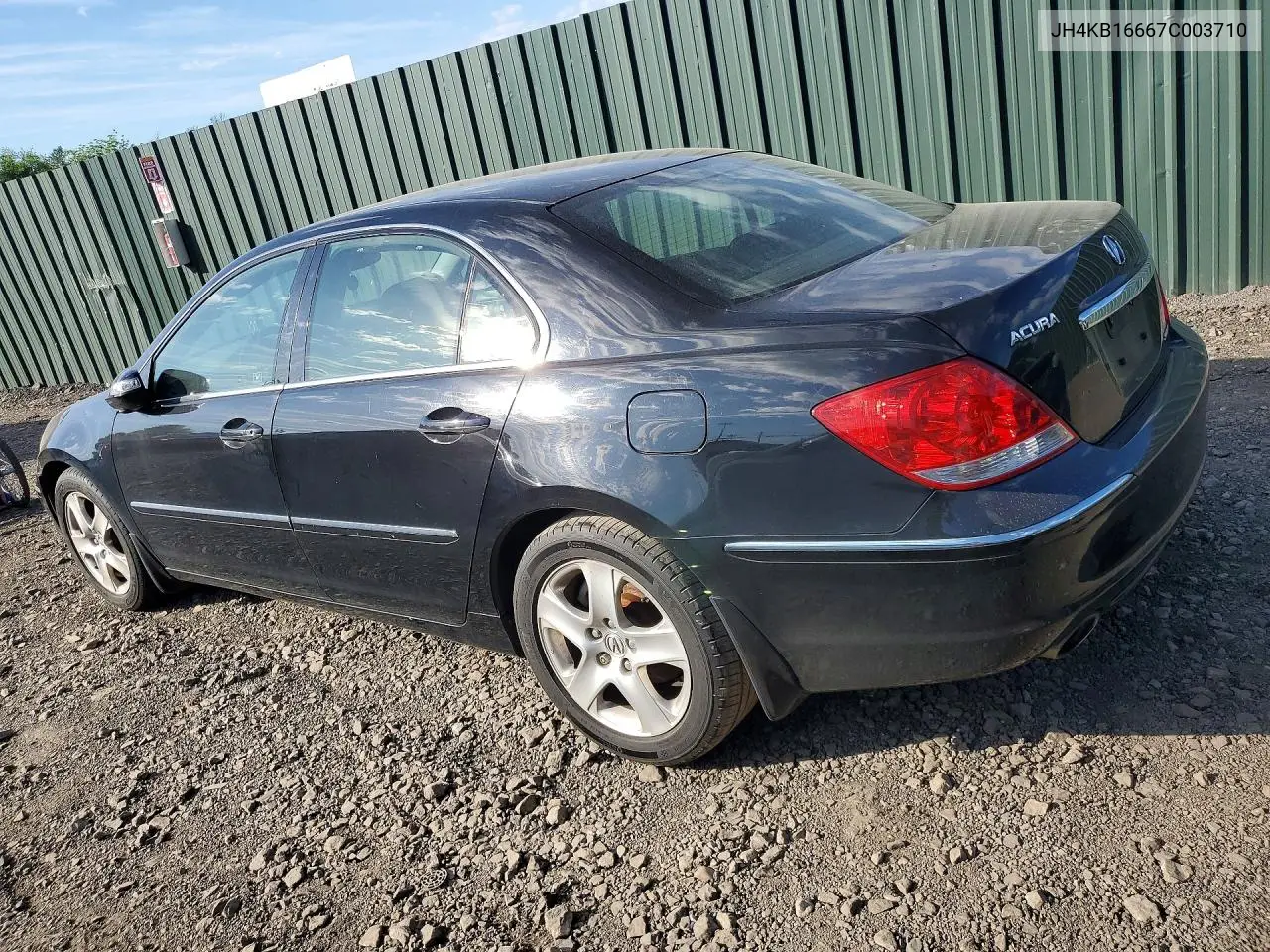 2007 Acura Rl VIN: JH4KB16667C003710 Lot: 52913616