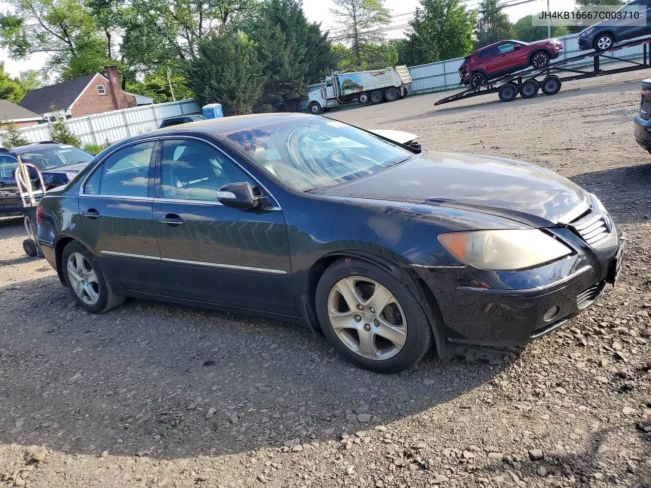 2007 Acura Rl VIN: JH4KB16667C003710 Lot: 52913616