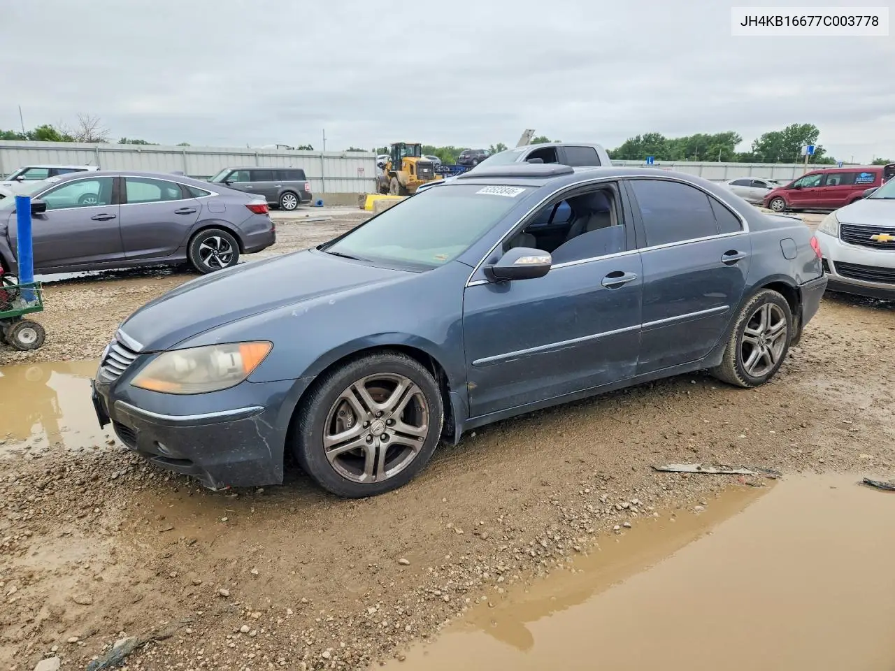 2007 Acura Rl VIN: JH4KB16677C003778 Lot: 53523846