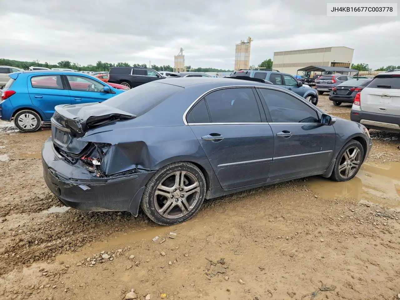 2007 Acura Rl VIN: JH4KB16677C003778 Lot: 53523846