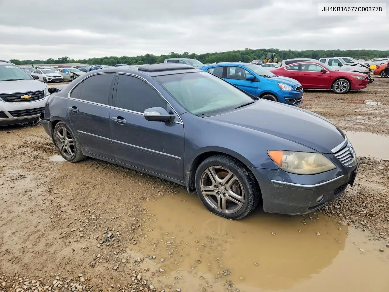 2007 Acura Rl VIN: JH4KB16677C003778 Lot: 53523846