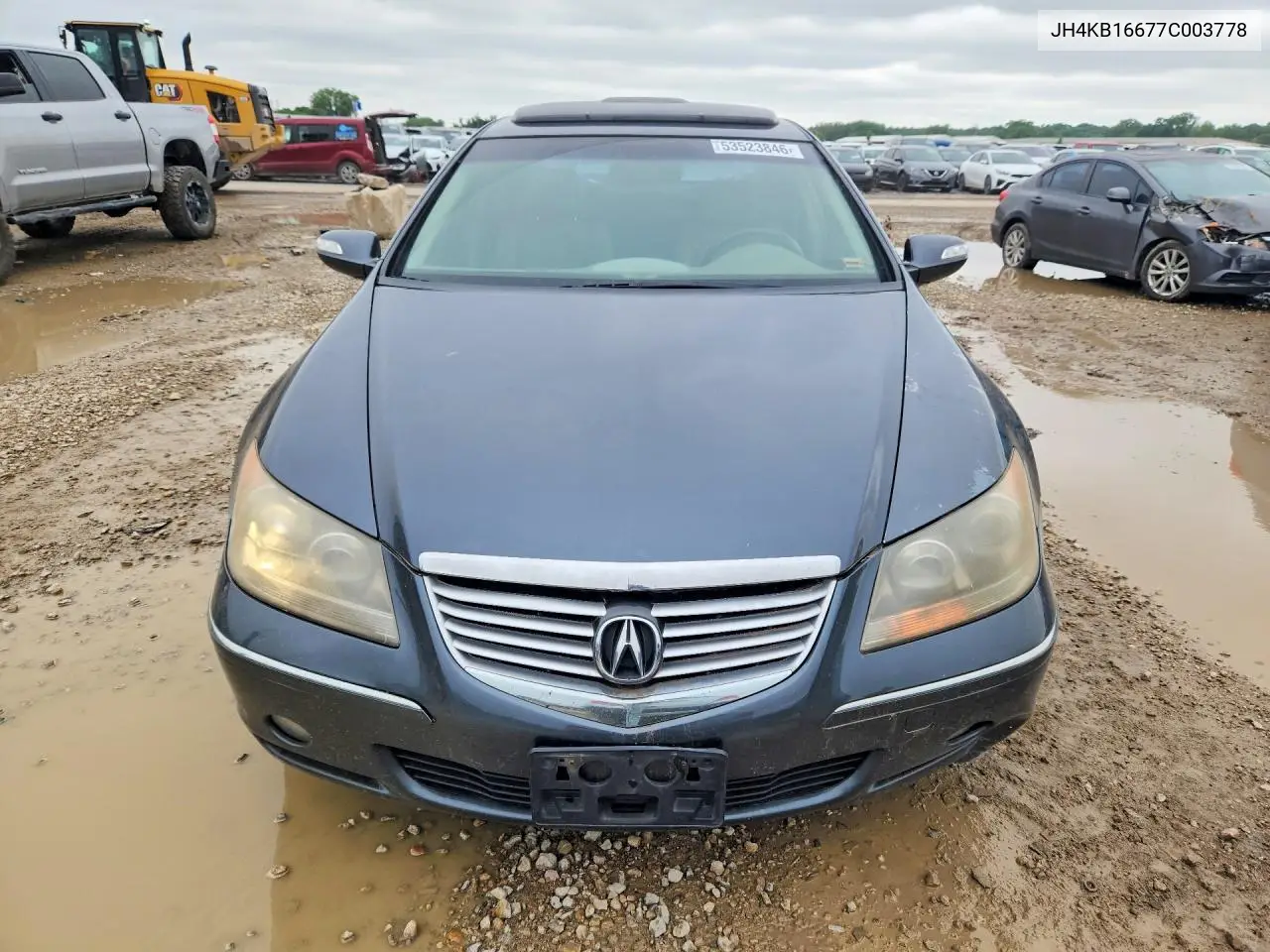 2007 Acura Rl VIN: JH4KB16677C003778 Lot: 53523846