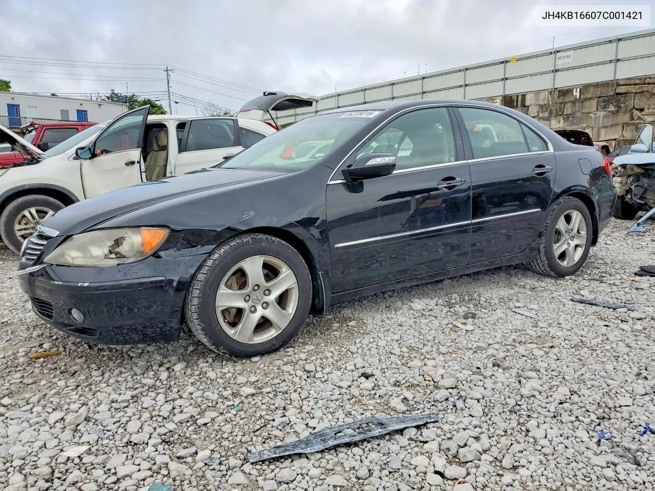 2007 Acura Rl VIN: JH4KB16607C001421 Lot: 56235016