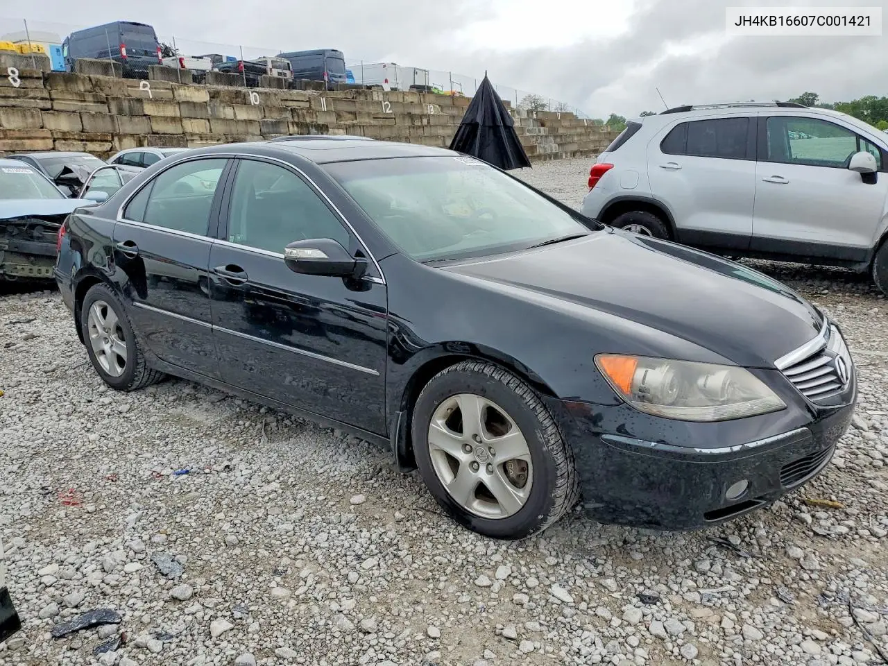 2007 Acura Rl VIN: JH4KB16607C001421 Lot: 56235016