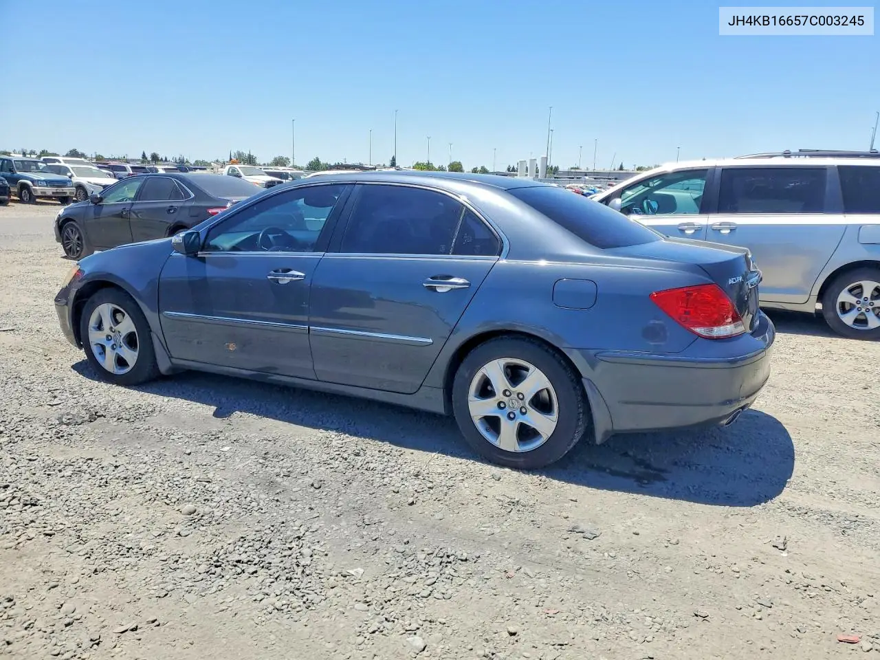 2007 Acura Rl VIN: JH4KB16657C003245 Lot: 58041396